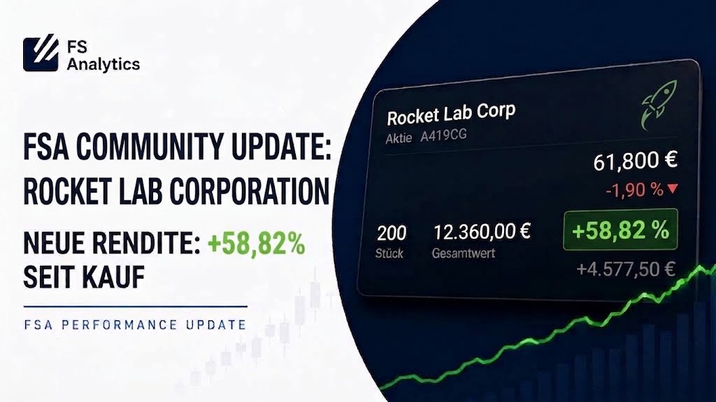 FSA Community Update: Rocket Lab Corporation